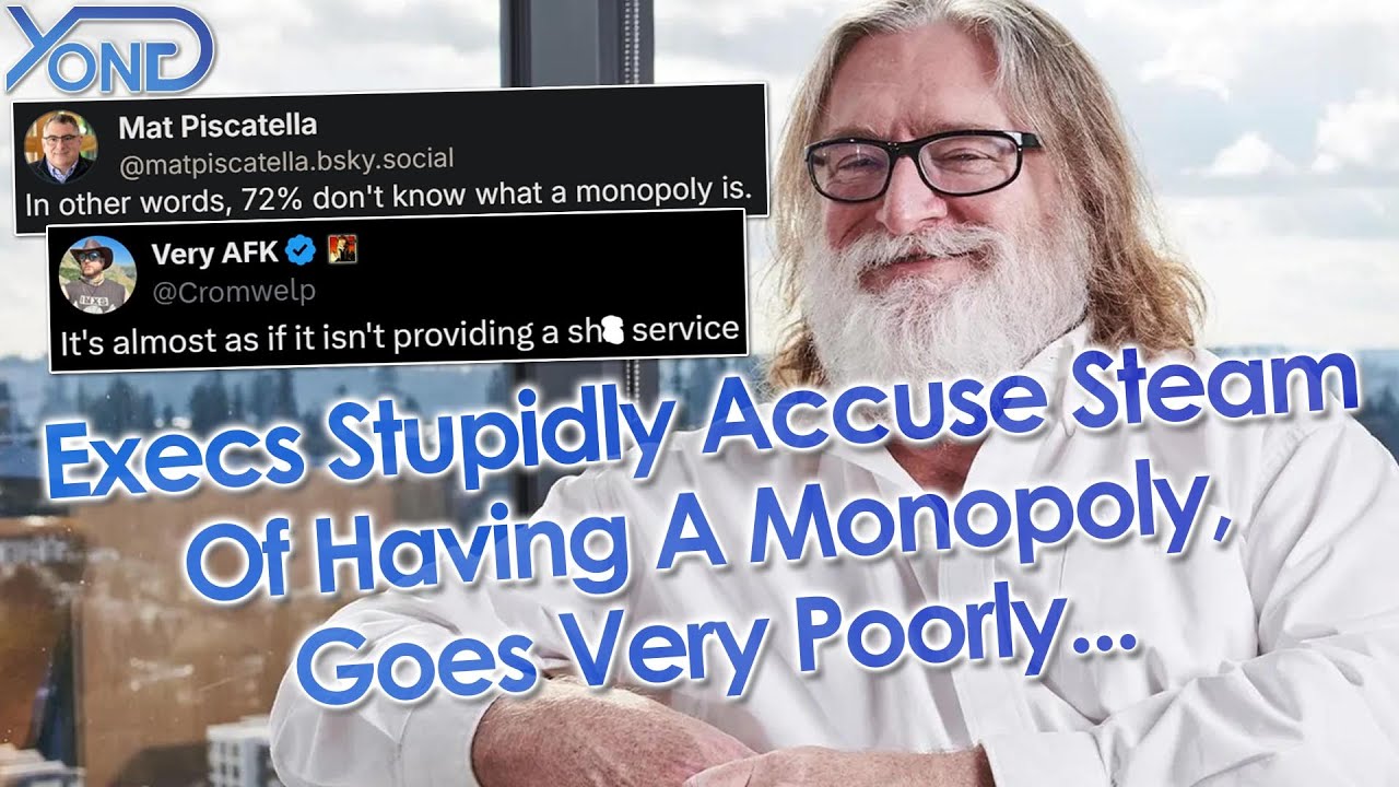 Execs Stupidly Claim Steam Has A Monopoly And Get Mocked...