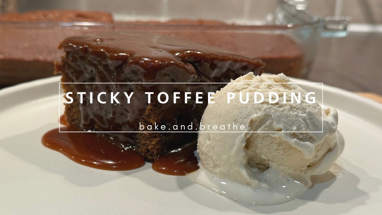 Sticky Toffee Pudding with Salted Caramel Sauce | Classic British Dessert