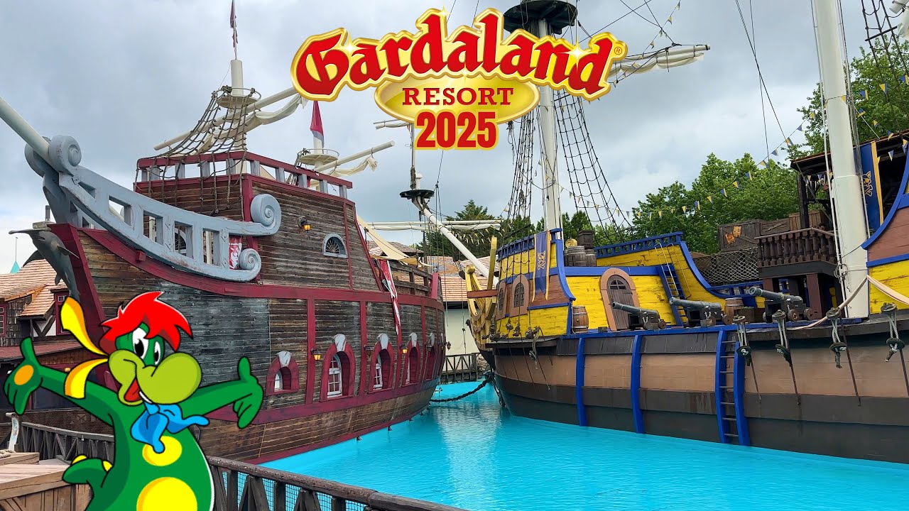 GARDALAND 2025 TOUR COMPLETO DEL PARCO [PROVIAMO TUTTE LE NOVITÀ] 4K