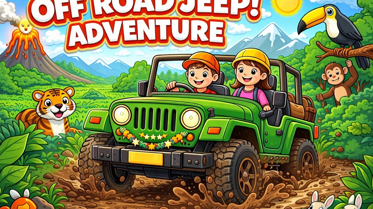 3️⃣ Jeep vs Mud Road 🚙 | Off-Road Jeep Driving Game | Car Driving Simulator Gameplay