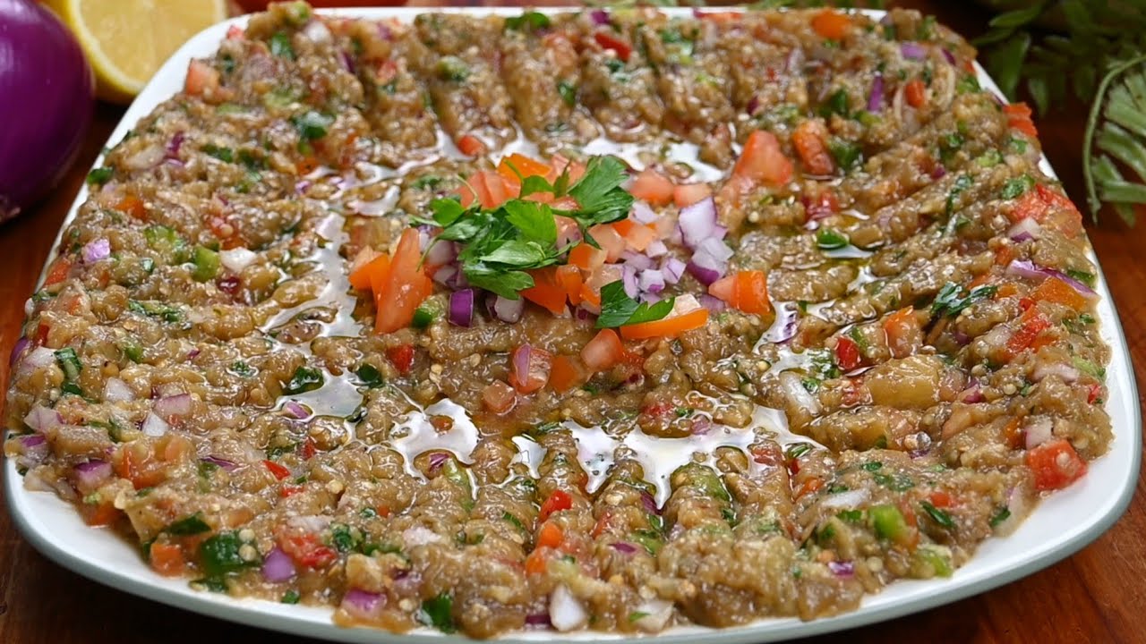 Баклажаны всегда вкусны, если приготовить их таким простым способом!  Баба гануш!