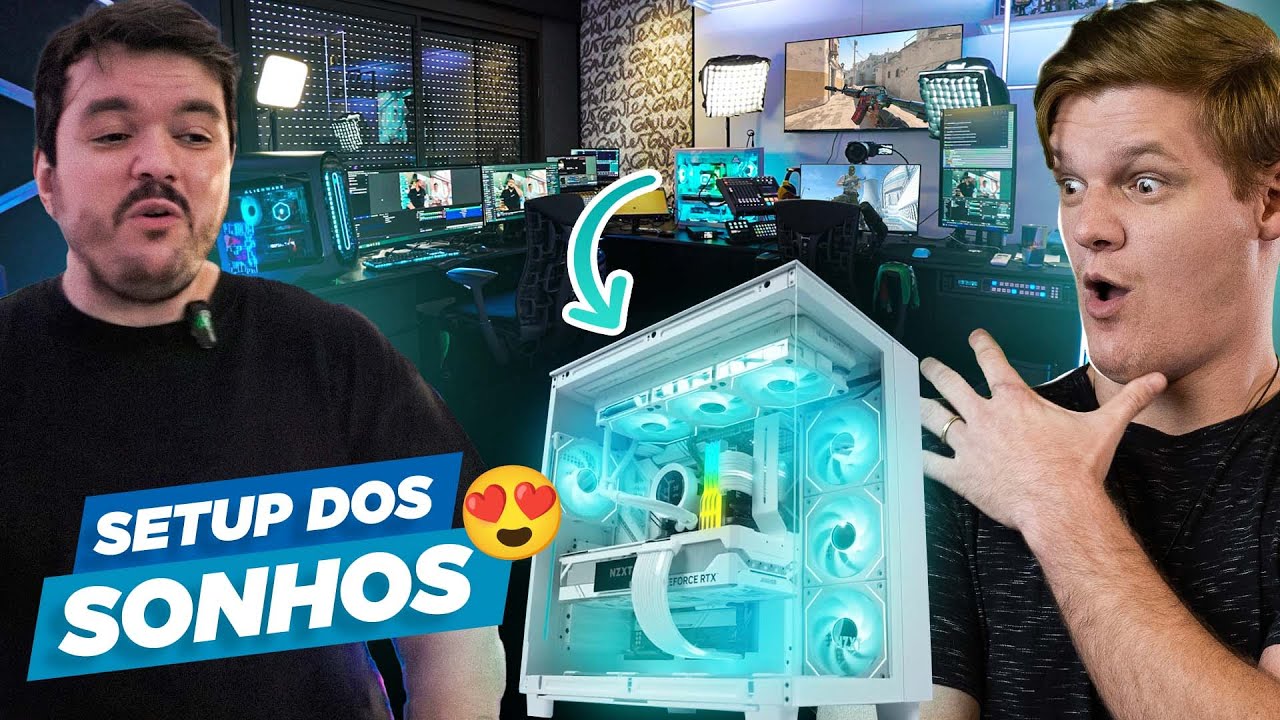 Conhecemos o SETUP INSANO do @Gaules | KaBuM! na Estrada
