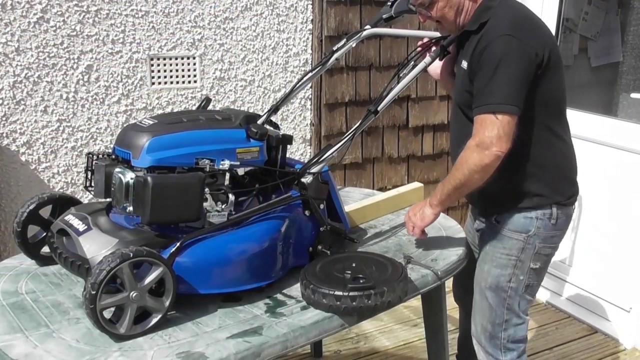 HYM510SPE  Changing the gearbox