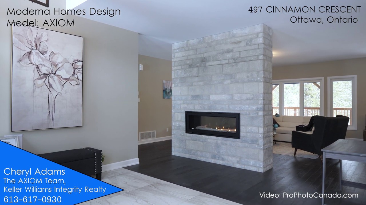 Moderna Homes Ottawa - Front Entrance Panoramic 4K
