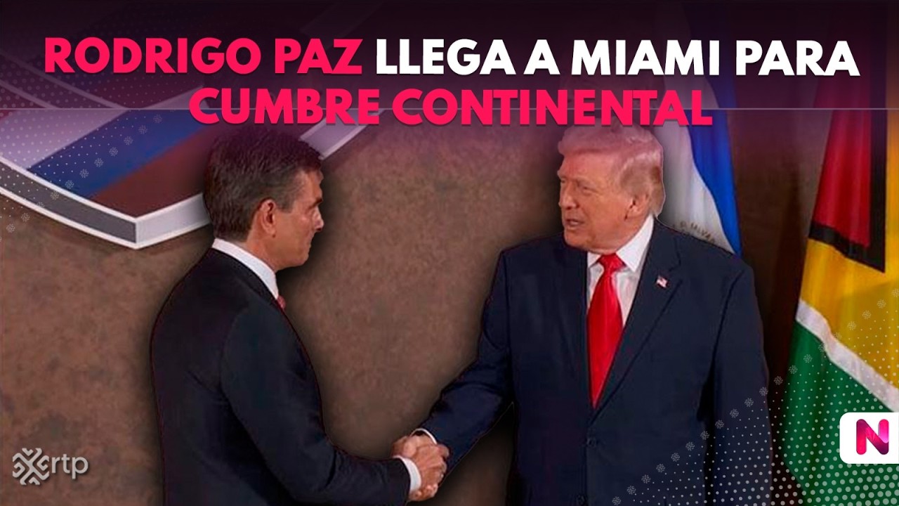 Rodrigo Paz llega a Miami para cumbre continental | Noticiero Popular | 07-03-2026