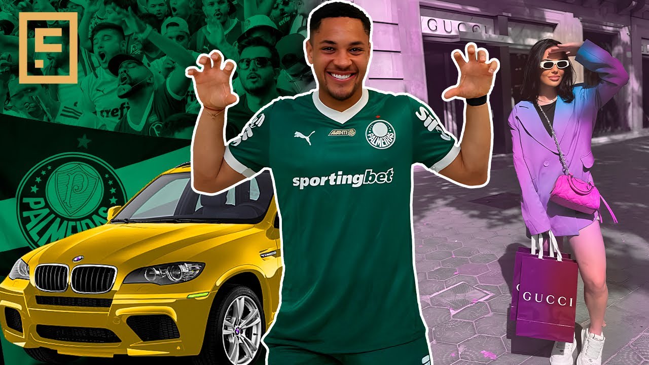 CONHEÇA A VIDA, O LUXO E AS TRETAS DO VITOR ROQUE DO PALMEIRAS