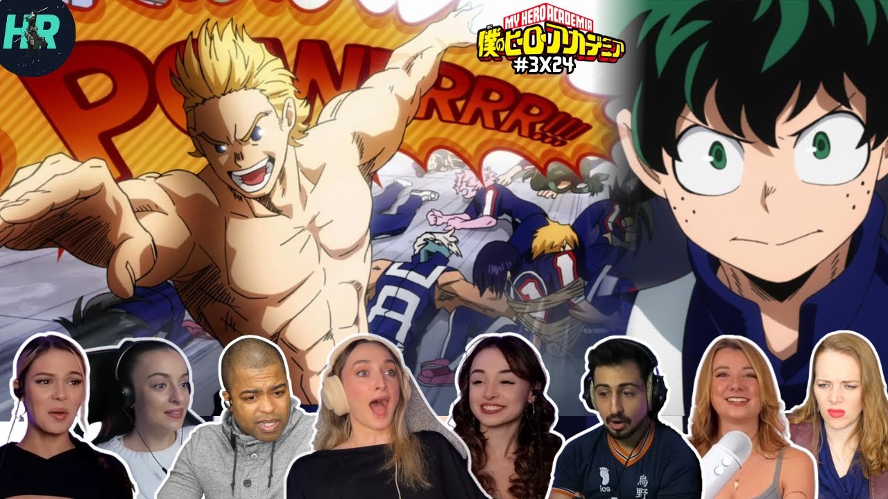 LEMILLION HUMBLES CLASS 1-A!!😱⚡ POWERRR!! My Hero Academia Season 3 Episode 25 Reaction Mashup