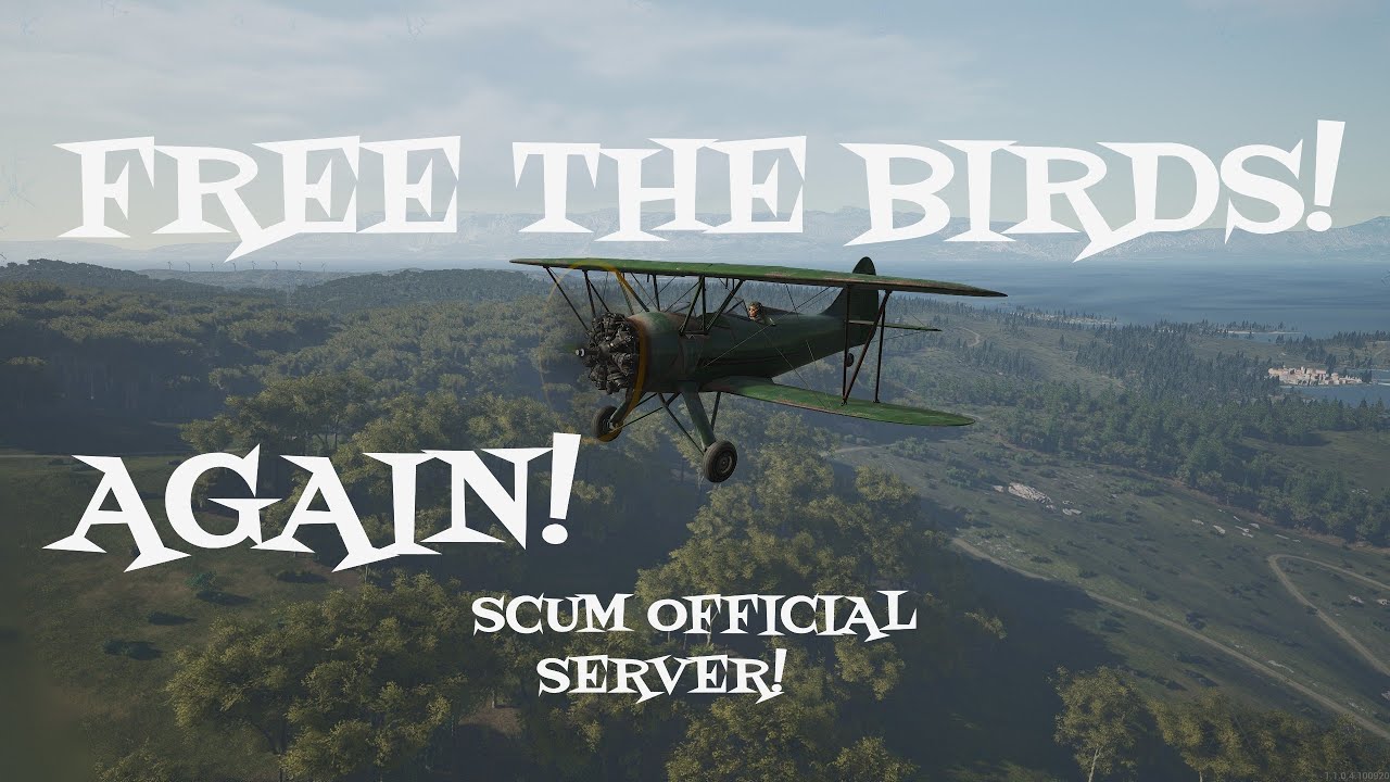 SCUMGAME СНОВА БЕСПЛАТНО ОТПРАВЛЯЕТ ПТИЦ! На официальном сервере! #scum #scumgame #official #pvp ...