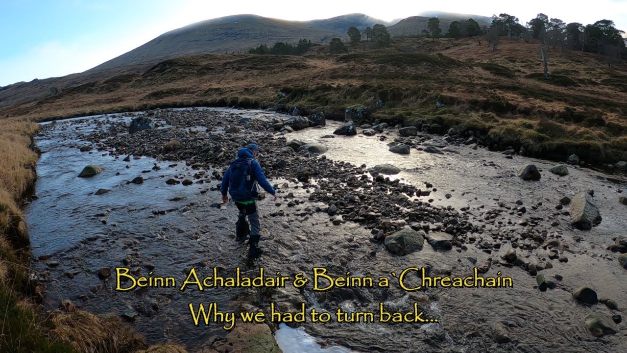 Beinn Achaladair & Beinn a`Chreachain  21.1.22