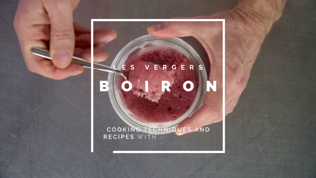 [RECIPE Les vergers Boiron] Plum 
