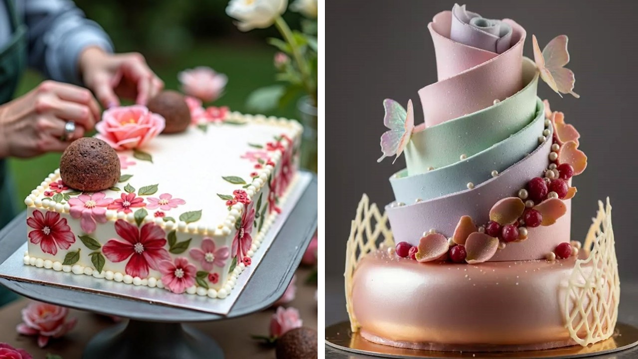 Top 100 Amazing Cake Decorating Ideas | Most Satisfying Colorful Cake Videos