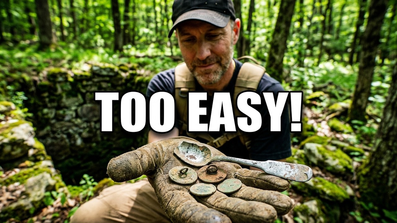 This is a way to make some easy finds metal detecting
