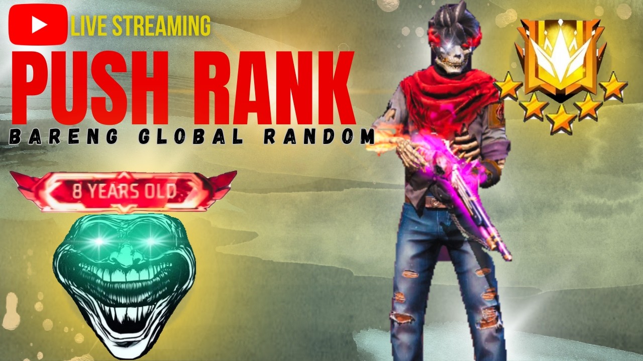 🔴 LIVE FF NGABUBURIT! PUSH RANK SAMPE BUKA #freefire #shorts #live