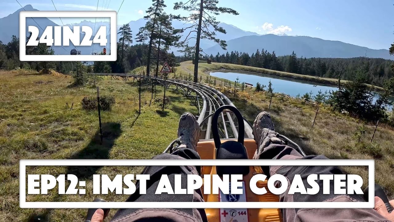 24in24 Ep 12: Imst Alpine Coaster: No Brakes, No Other Karts. Full Run in 4K.