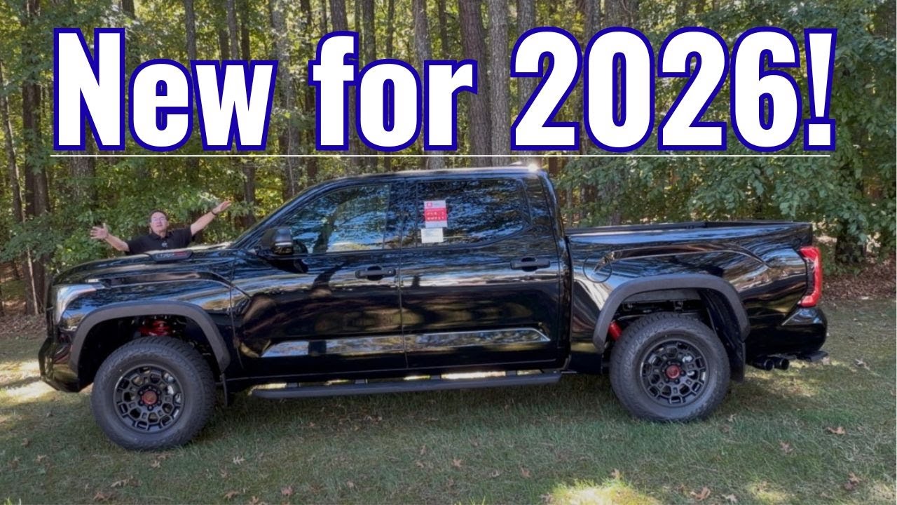 Что нового в Toyota Tundra 2026? Взгляд на TRD Pro!