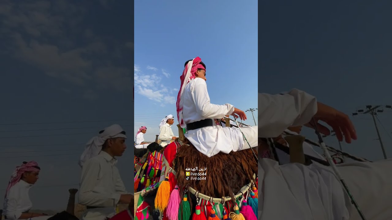 لقطات من مسيرة هجن الاشراف ال زيد والعبادله ( مشاركة لايف الصاعقه سناب تيك توك يوتيوب اكسبلور
