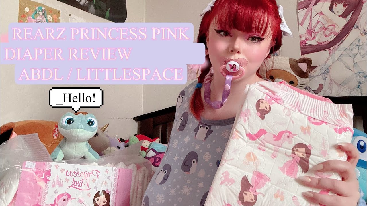 Rearz Princess pink Adult Diaper review ( AB DL / Littlespace )