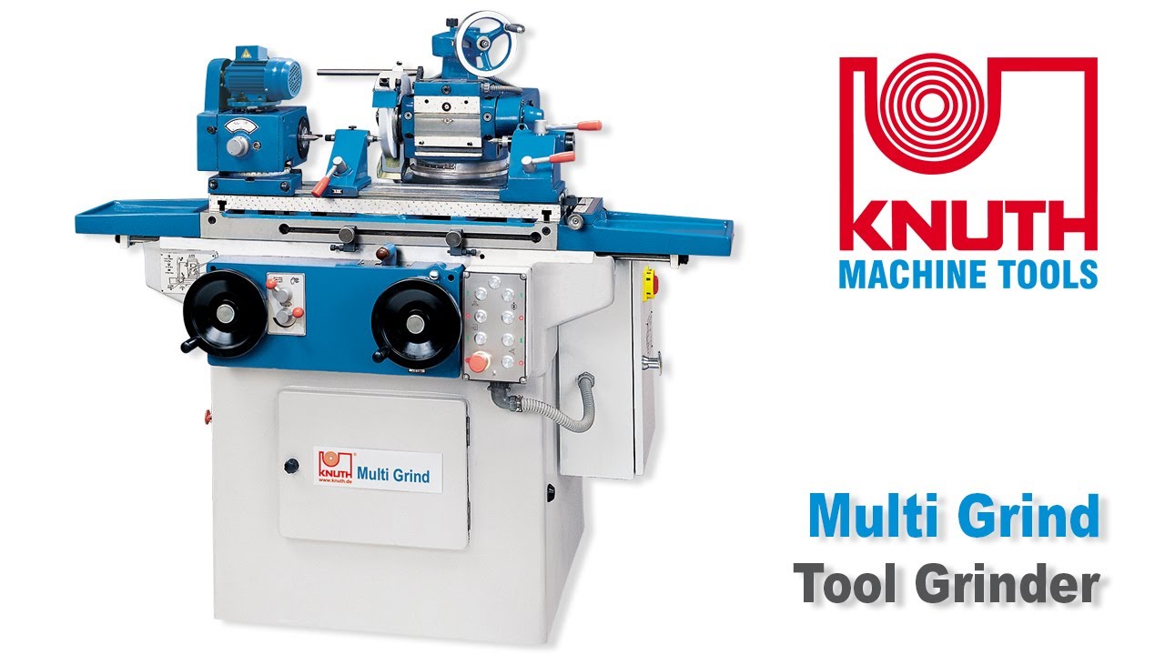 KNUTH Multi-Grind - The all-rounder compact grinding machine for surface or tool grinding