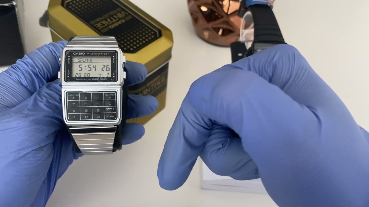 🥇 ¿Te gusta lo retro? ⌚ Los MEJORES relojes Casio Data Bank ⌚.....