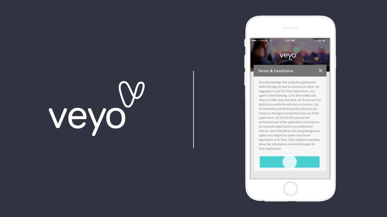 Обучение работе с приложением Veyo Driver-Provider