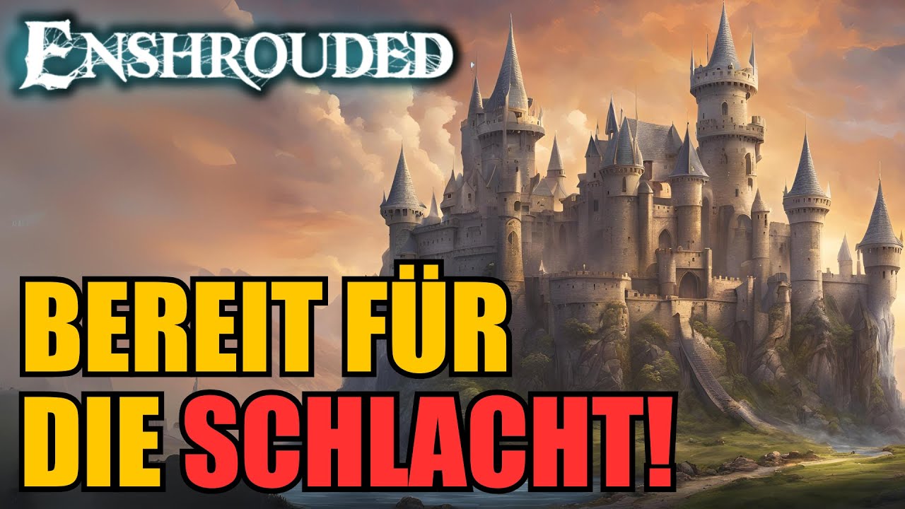 Eine GIGANTISCHE BURG für große Schlachten! - Enshrouded