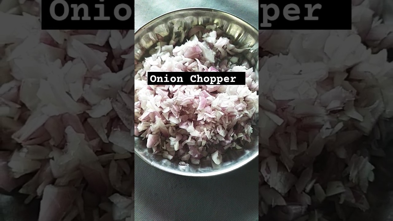 🧅 onion chopper 