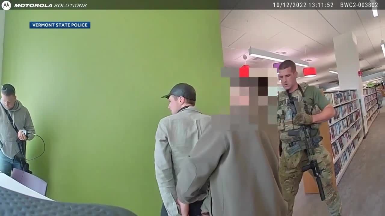 Video: Body camera shows Vermont arrest of Logan Clegg, suspect in killings of Concord couple