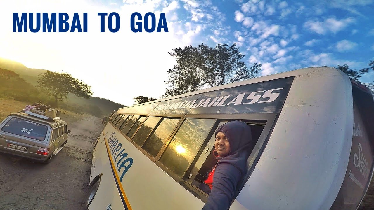 Mumbai To Goa  Adventure Bus Journey | Subhasis Mallick