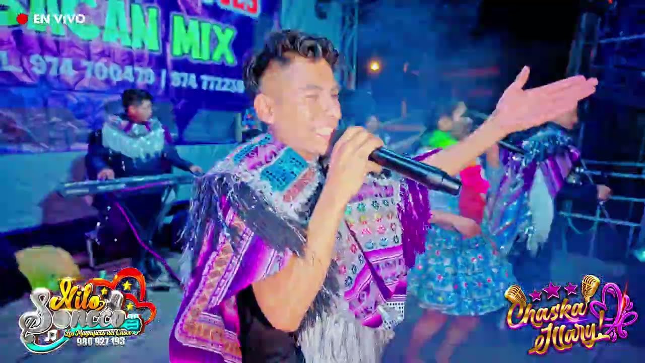 NILO SONCCO Y CHASKA ILLARY ''Warmichatas Munashani '' EN VIVO - VIDEO PROMOCIONAL