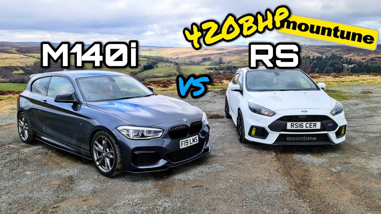 Standard BMW M140i vs 420bhp Mountune Focus RS *£13,000 in mods*
