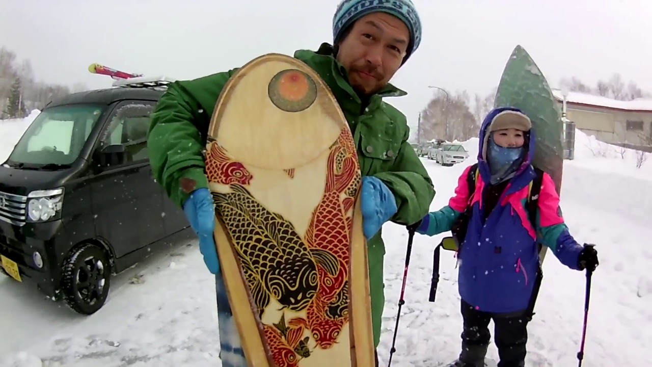 雪板 TOHOKU SUPER SESSION　@八幡平bc 雪板研究所 Buddha blank Fant astic 伽羅スノートイ