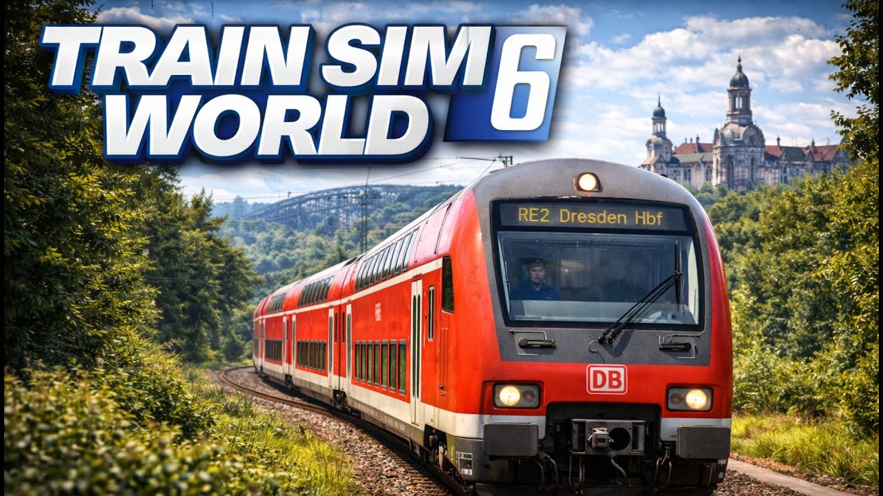 Train Sim World 6 – Regionalexpress von Hoyerswerda nach Dresden Hbf | Sachsen-Railtour