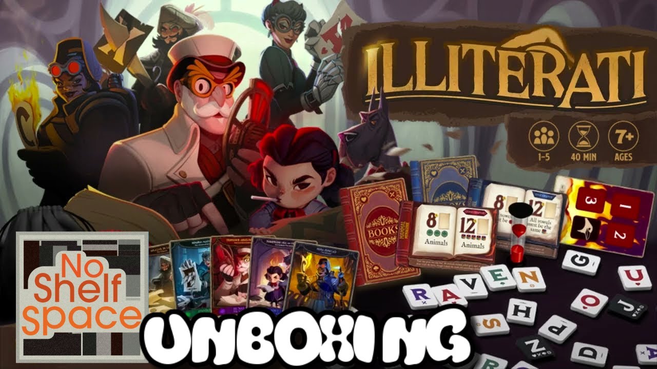 Illiterati Deluxe Edition Unboxing