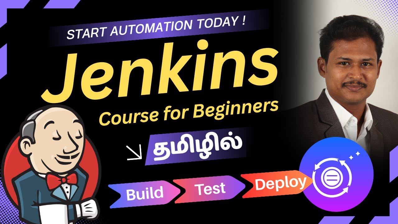 Jenkins Tutorial in Tamil for Beginners | Build, Test & Deploy with CI/CD | DevOps & Automation