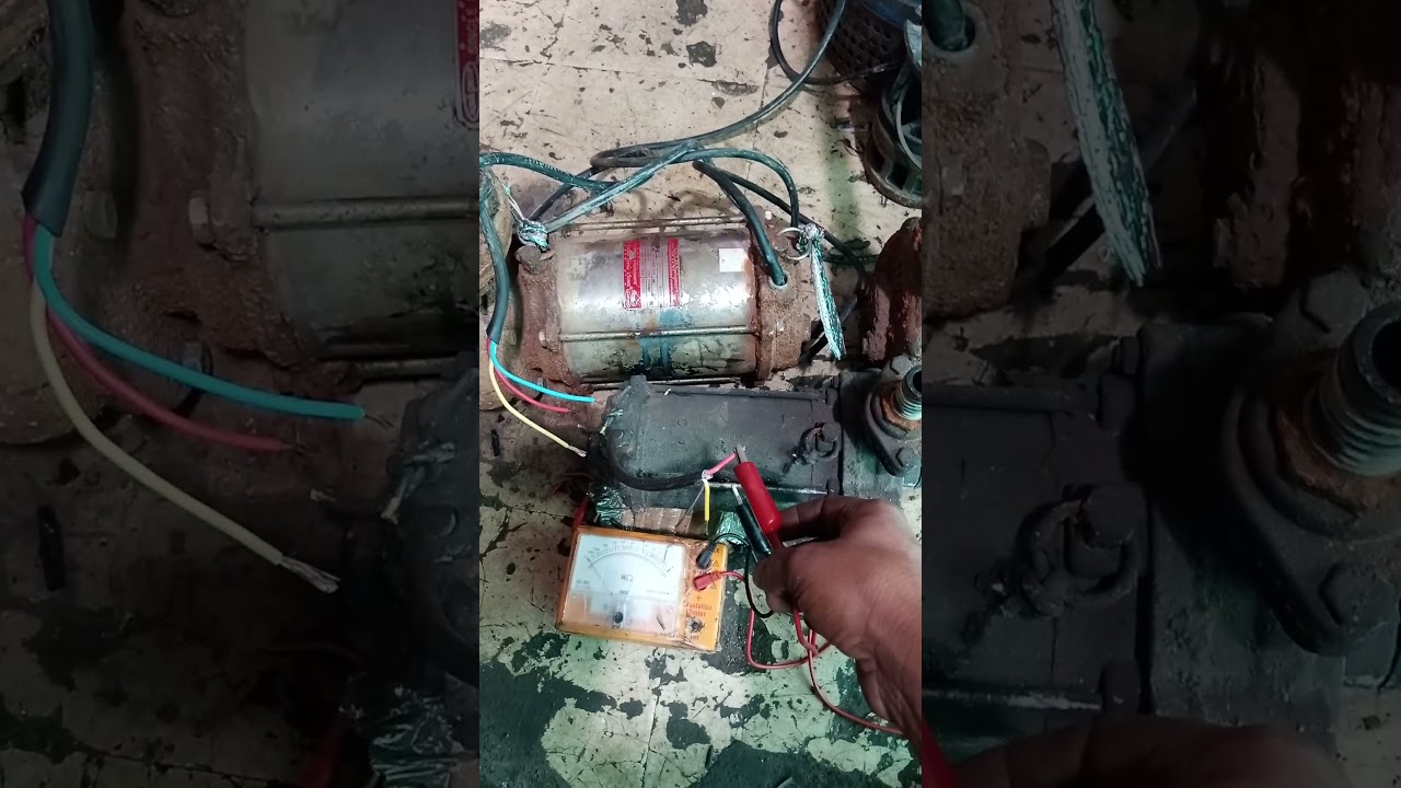 किसी भी मोटर का मेगर कैसे टेस्ट करे 