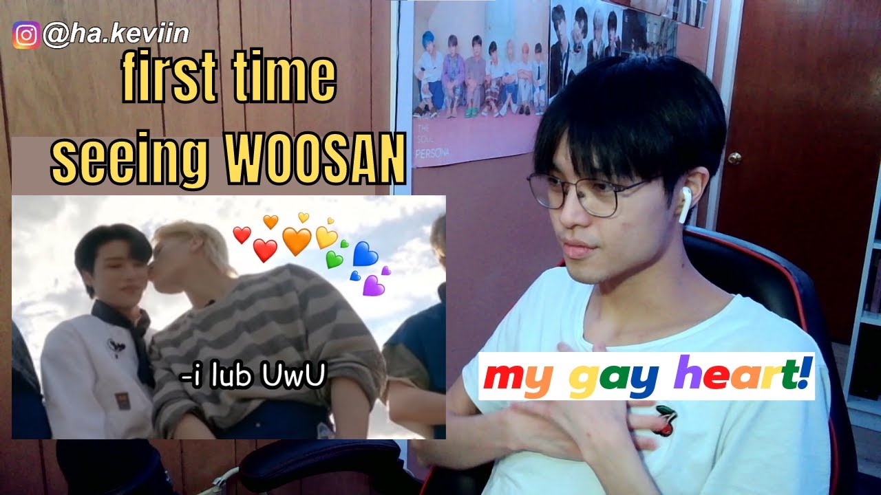 Реакция гея на ATEEZ WOOSAN (WOOYOUNG и SAN)