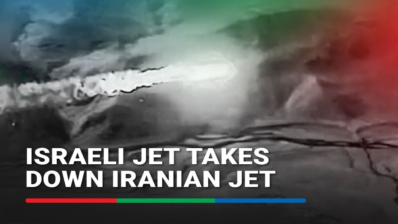 Israel releases video it says shows F-35 shooting down Iranian jet over Tehran