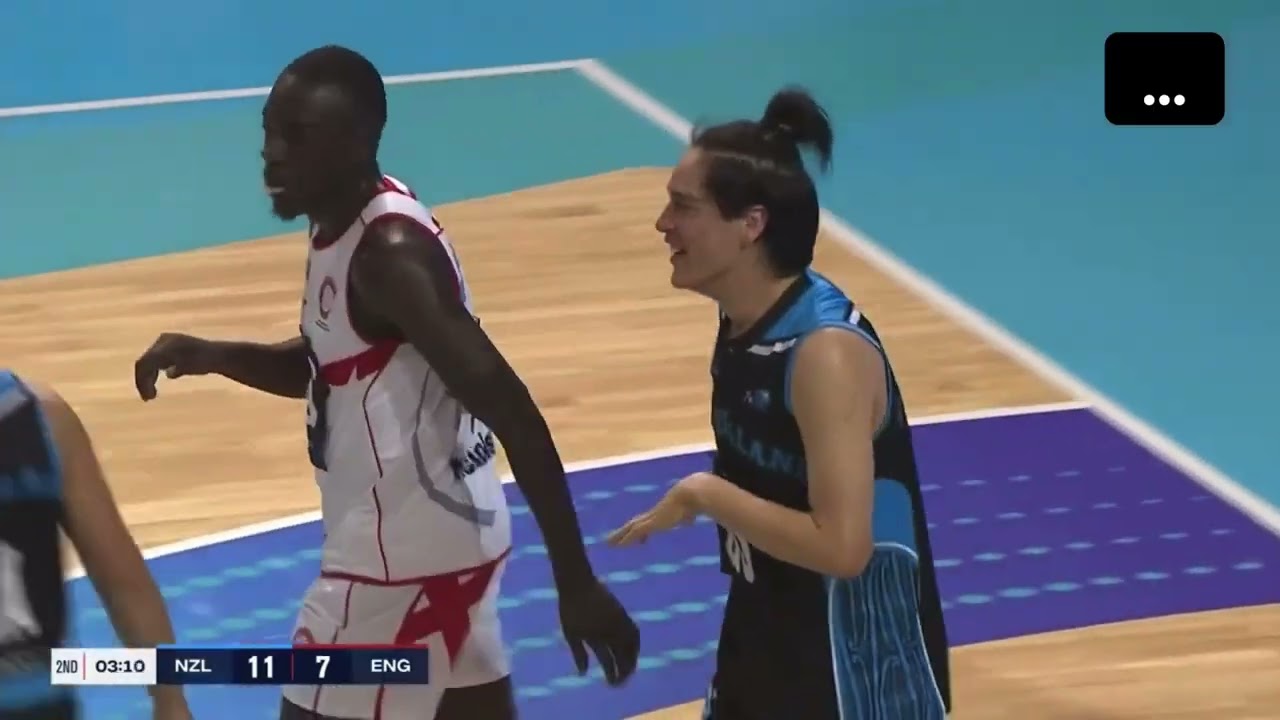 2022 Fast5 Men Netball - NZ Vs England