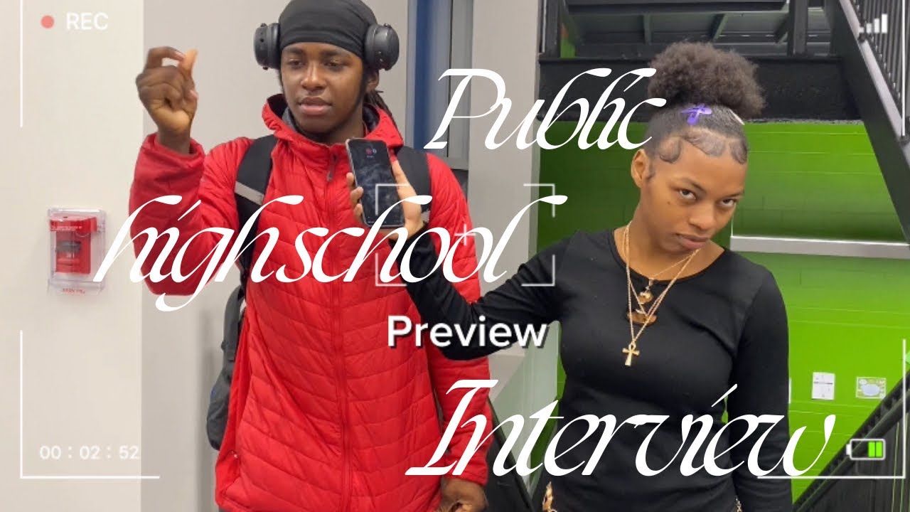 High school Public INTERVIEW x Black History Month 🤦🏾‍♀️😭
