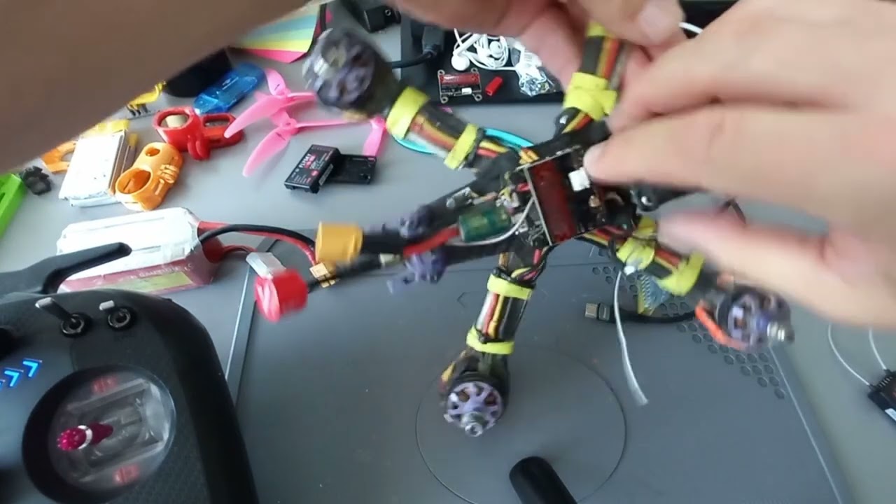 Connecting new ANT Flysky transmitter  FS ST8 and receiver FS-SR8 with a drone Betaflight