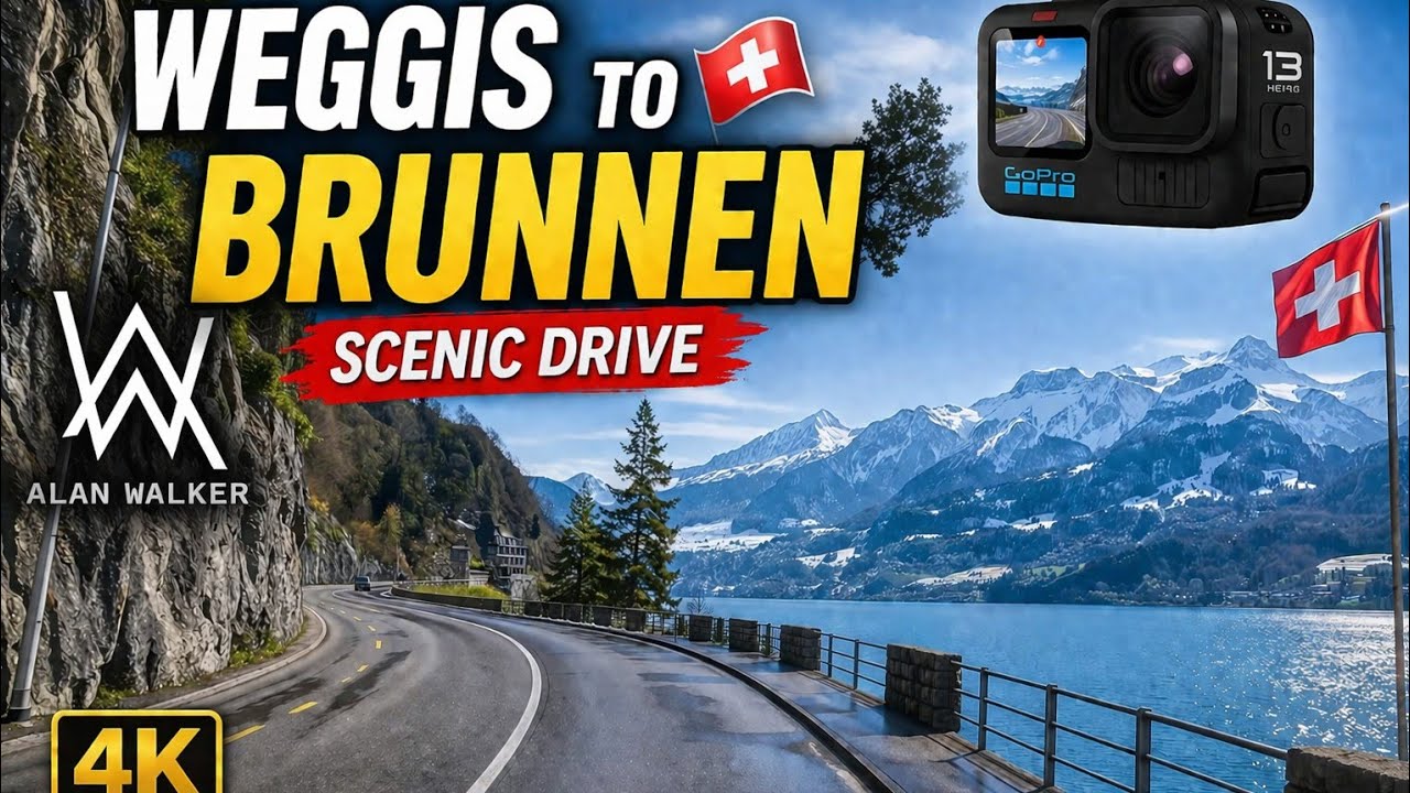 INSANE Switzerland 🇨🇭 Scenic Drive 4K | Swiss Alps & Lake Lucerne