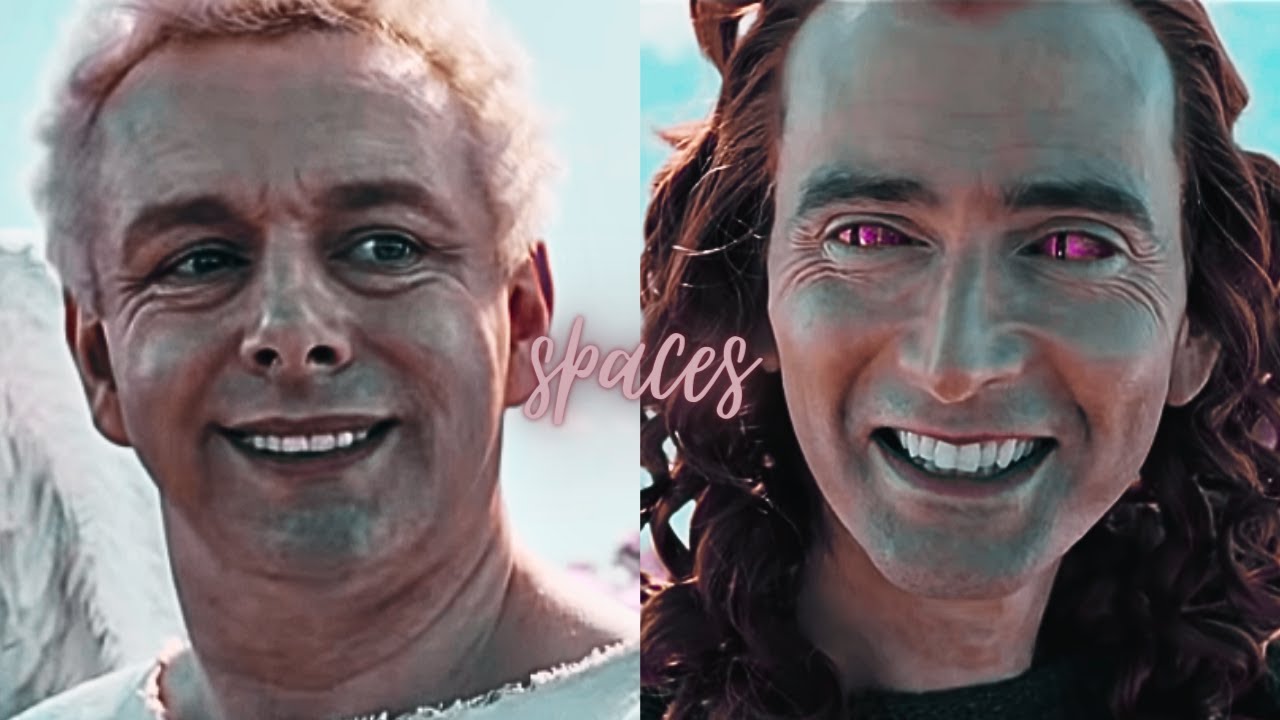 crowley and aziraphale | spaces