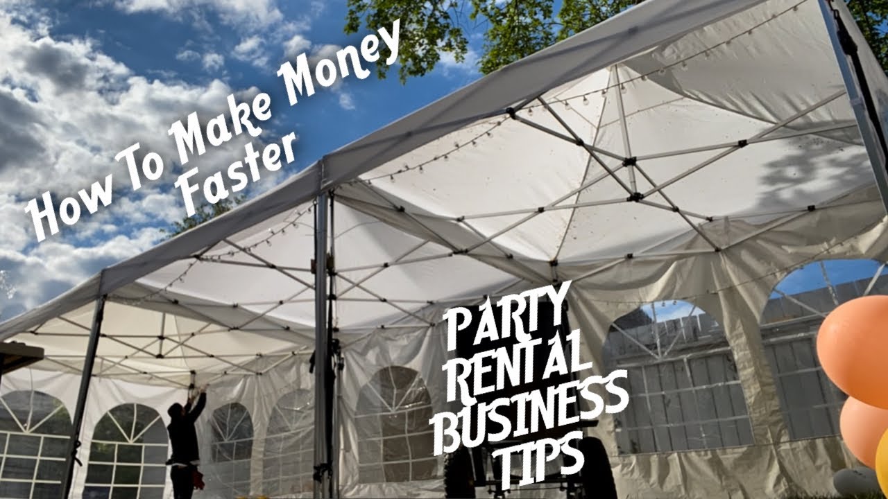Tips For Making Money In Your Party Rental Business Startup