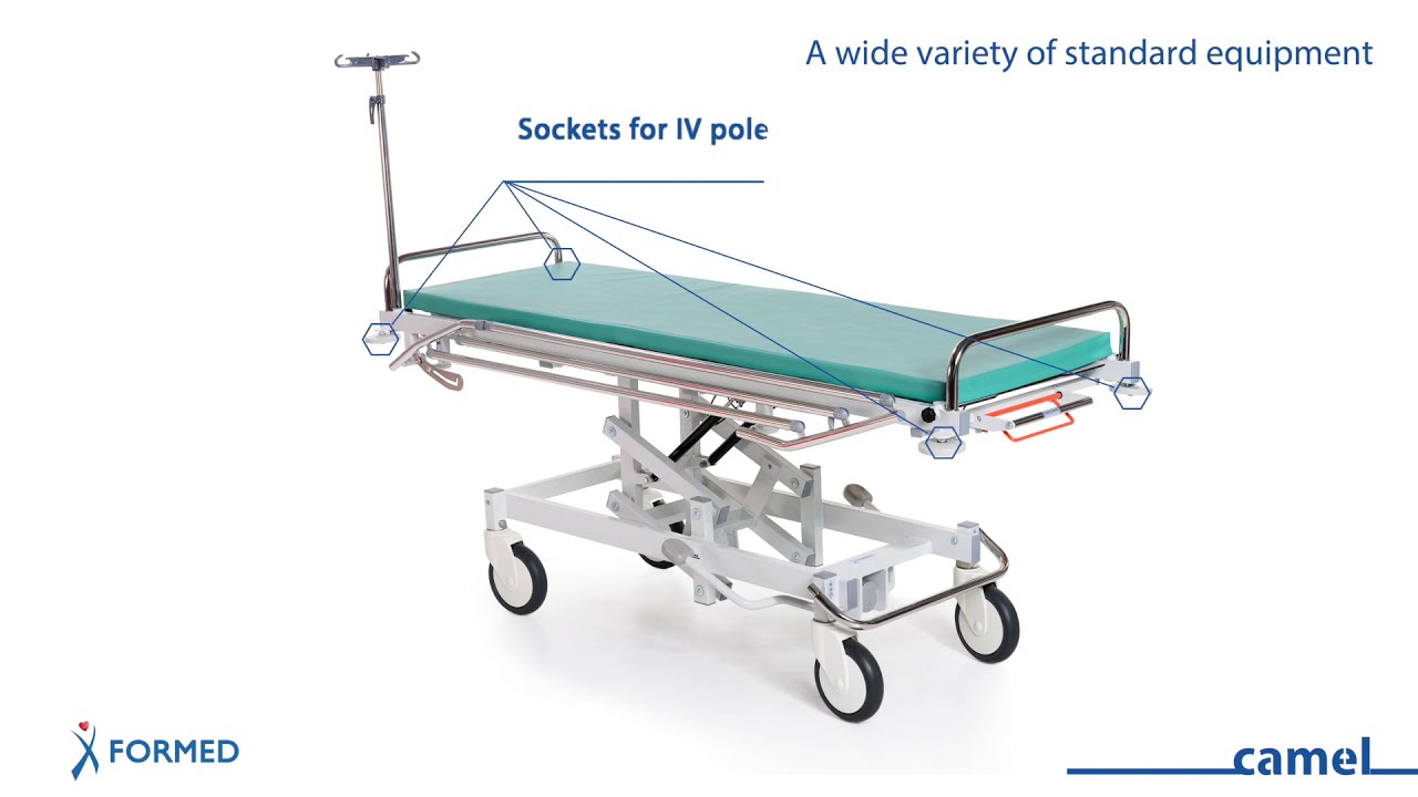 Formed transport stretcher CAMEL EN
