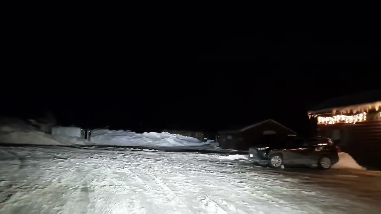 THE DRIVE INTO CAMP ON 2/15/26 OLD FORGE NEW YORK 