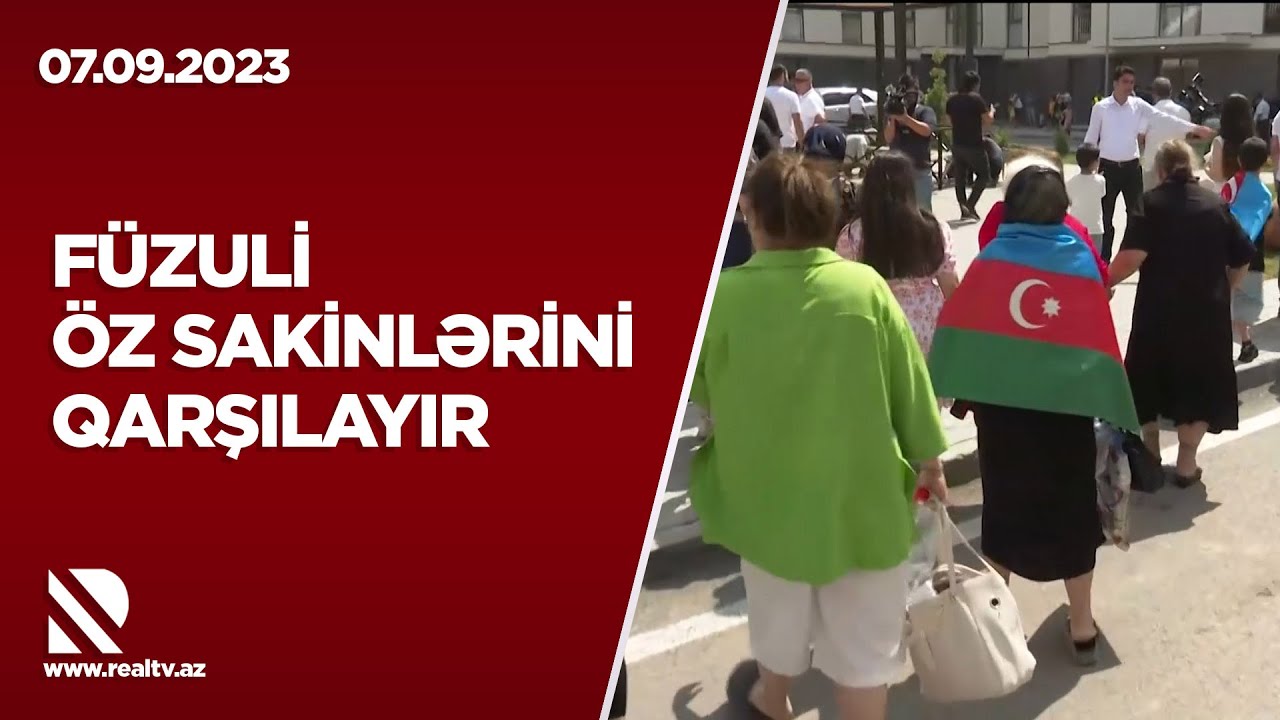 Füzuli öz sakinlərini qarşılayır - Daha 102 nəfər öz doğma yurduna qayıtdı