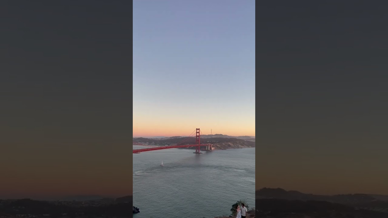 Golden gate sunset