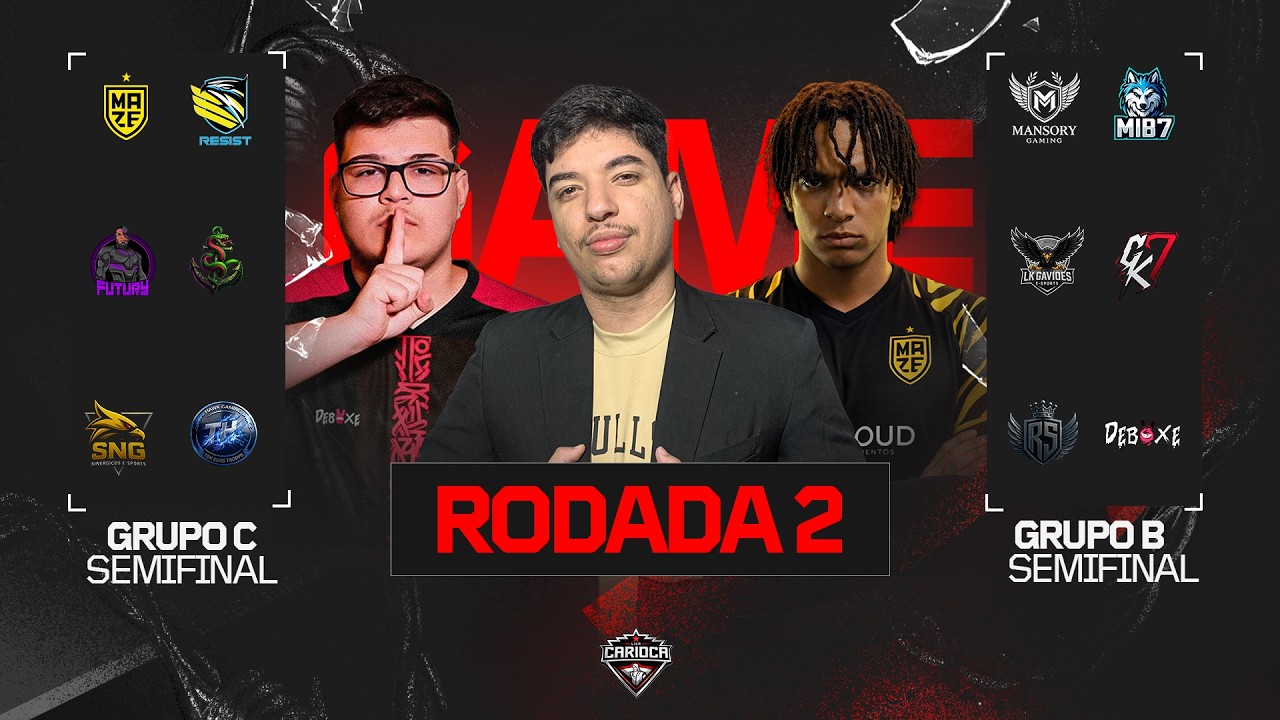 LIGA CARIOCA MAJOR S2 - DIA 13 l SEMIFINAL B X C - MIB7!HAWK!DBX!MAZE E +