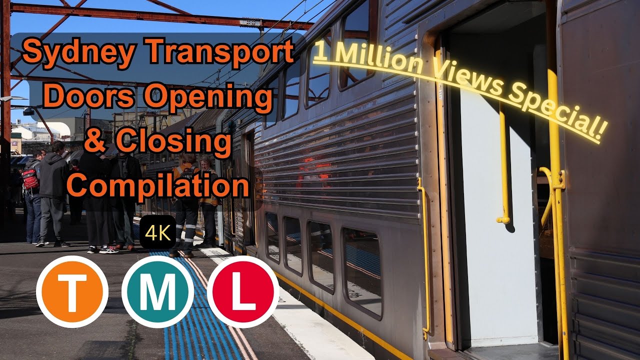 Sydney Transport Doors Opening & Closing Compilation V3 - STV260