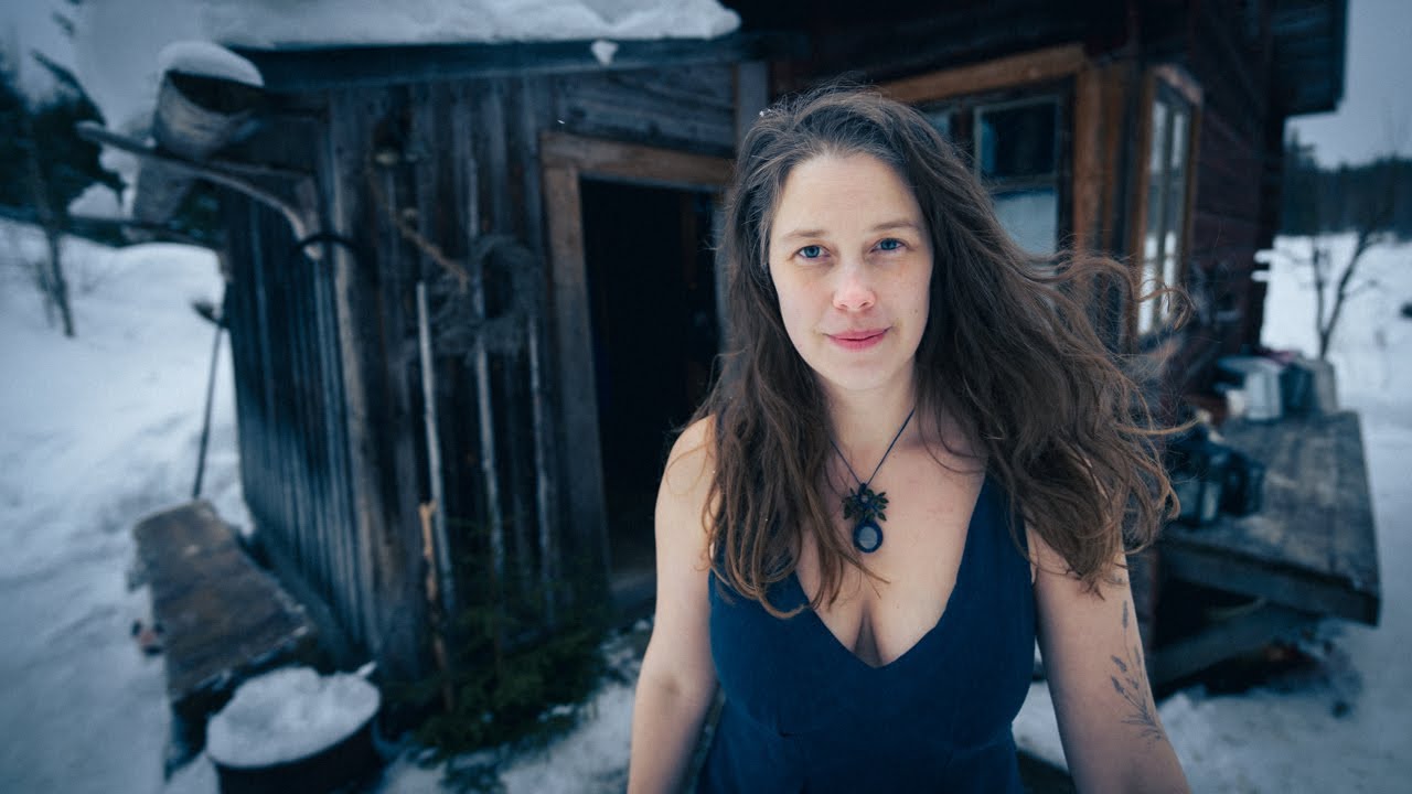 She has been Living in a Cabin in the Forest for over 12 years | Property Tour